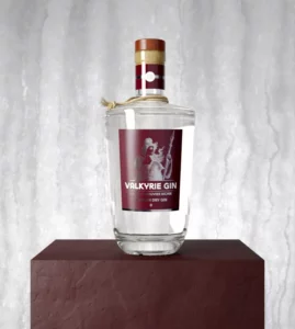 Gin Valkyrie - spiritueux de la Maison Bouvier Richir - bouteille 70 cl