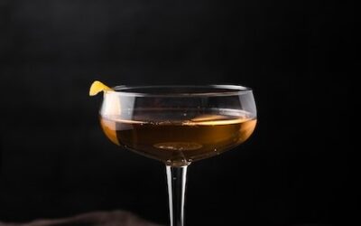 Cocktail whisky Sour