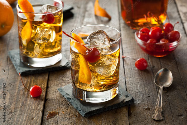 Cocktail old fashioned